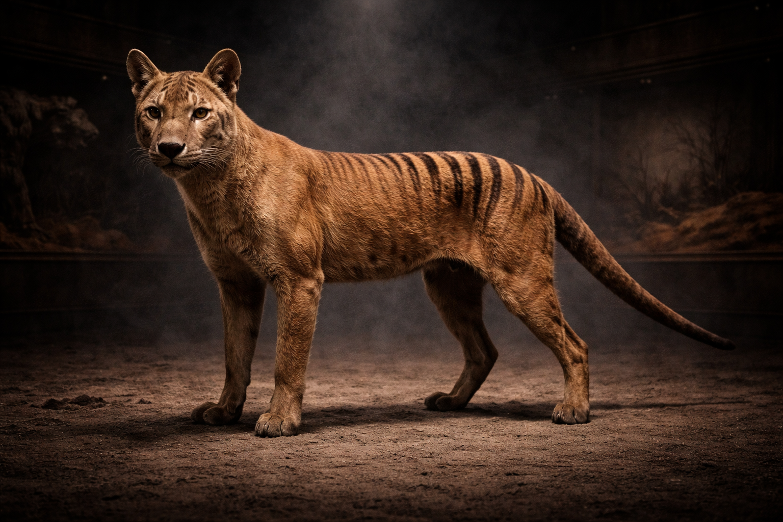 Thylacine illustration